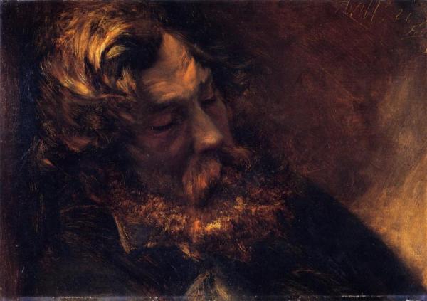 Man Asleep by Adolph Von Menzel