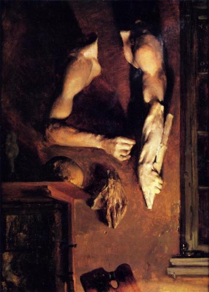 Adolph Von Menzel Studio Wall