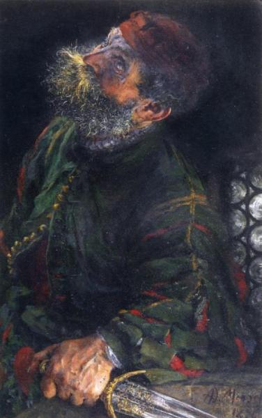 Who Goes There? by Adolph Von Menzel