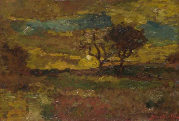 Sunrise by Adolphe-joseph-thomas Monticelli Oil Painting Reproductions