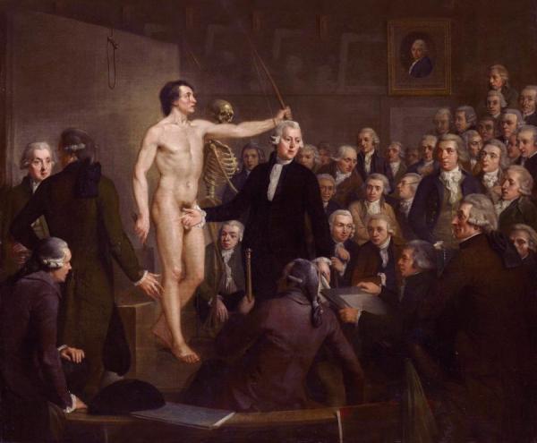 Adriaan De Lelie Voordracht Over De Anatomie Door Andreas Bonn Voor Het Departement Der Tekenkunde Van Felix Meritis