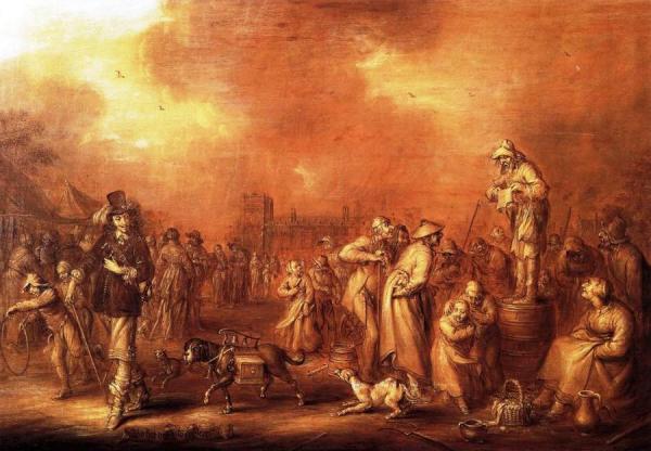 Where There Are People Money May Be Made by Adriaen Van De Venne