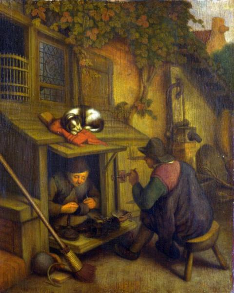 A Cobbler by Adriaen Van Ostade Oil Painting Reproductions