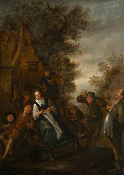 Adriaen Van Ostade Merrymaking