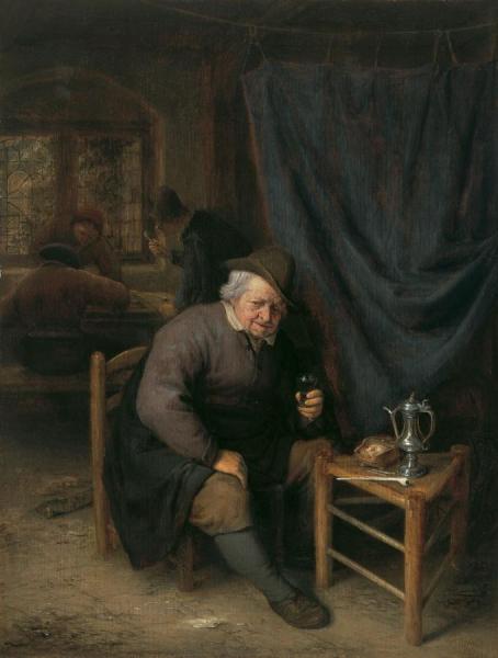 Tavern Interior by Adriaen Van Ostade Oil Painting Reproductions