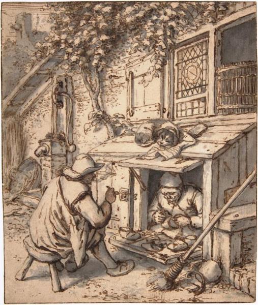 The Cobbler by Adriaen Van Ostade Oil Painting Reproductions