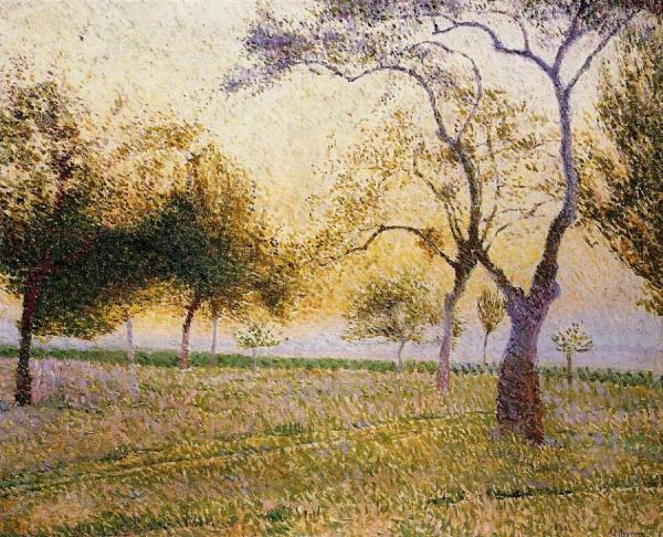 Landscape With Trees by Adrien Heymans