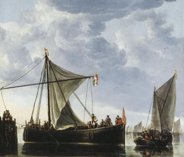 The Passage Boat by Aelbert Cuyp Oil Painting Reproductions