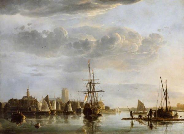 View Of Dordrecht by Aelbert Cuyp