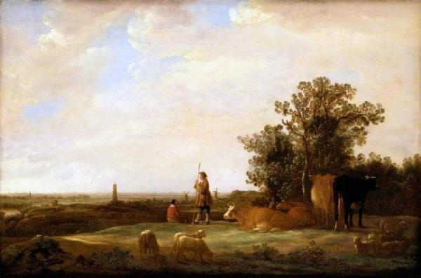 View On A Plain by Aelbert Cuyp