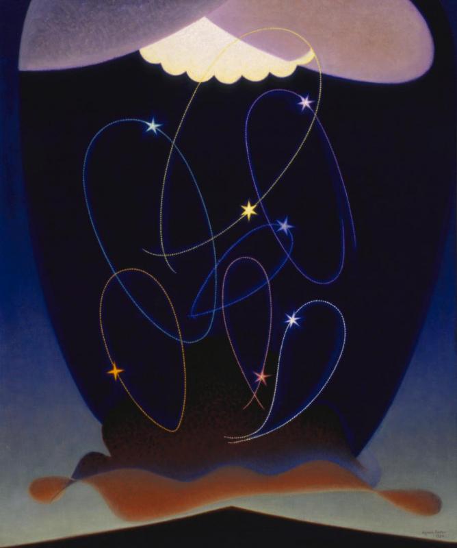 Agnes Pelton Orbits, 1934