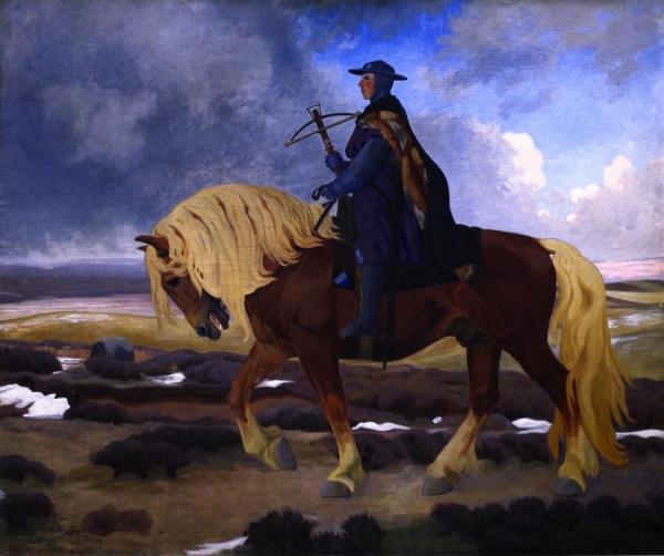 Niels Ebbesen by Agnes Slott-moller