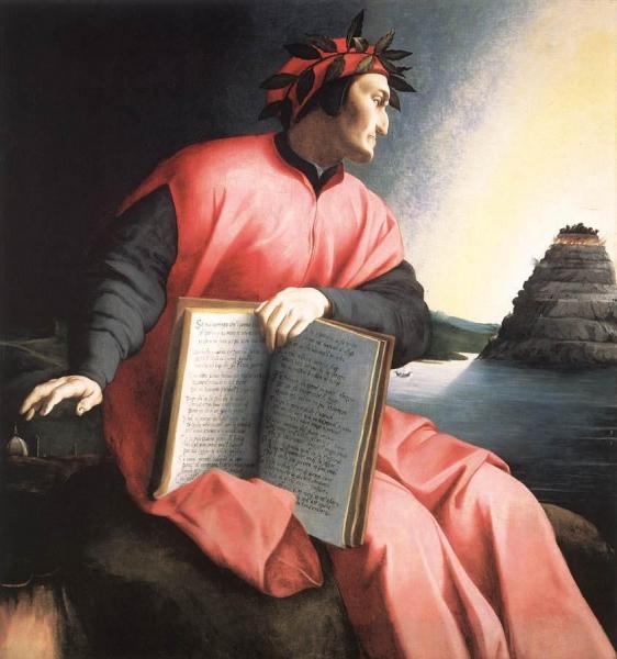 Allegorical Portrait Of Dante by Agnolo Bronzino