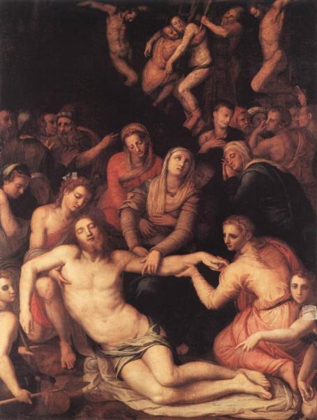 Deposition by Agnolo Bronzino Oil Painting Reproductions