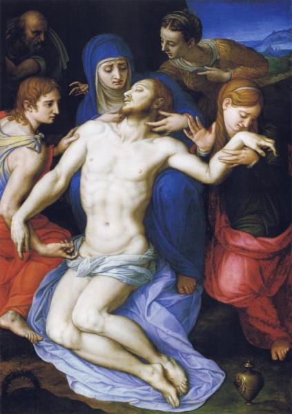 Lamentation Over The Dead Christ by Agnolo Bronzino