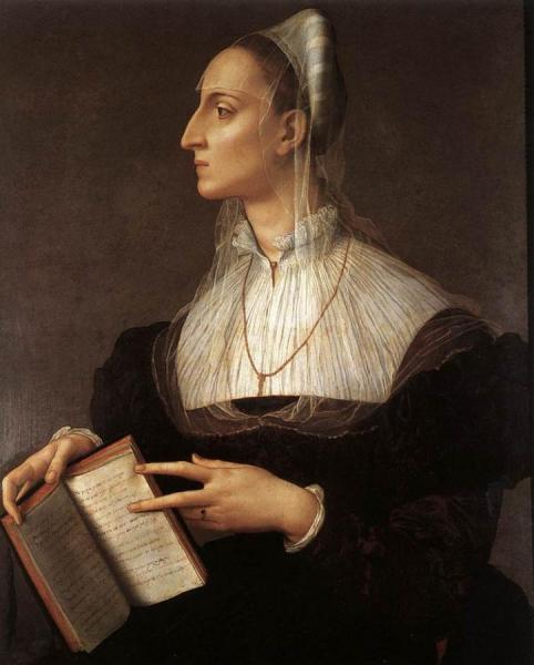 Laura Battiferri by Agnolo Bronzino Oil Painting Reproductions