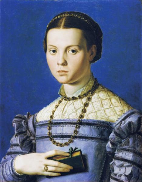 Portrait Of A Young Girl by Agnolo Bronzino