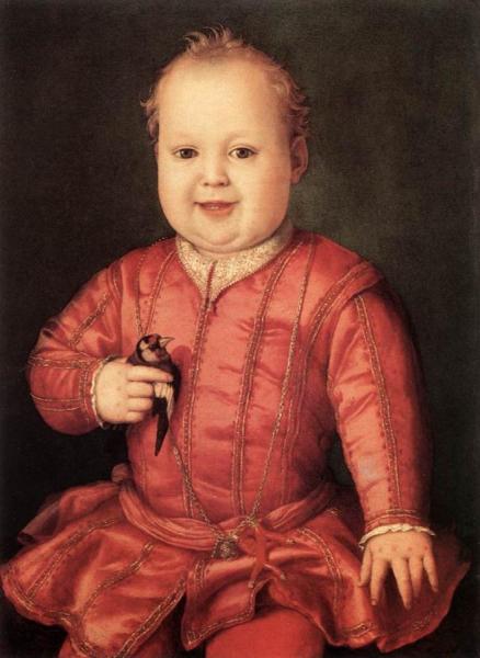 Portrait Of Giovanni De' Medici As A Child by Agnolo Bronzino Oil Painting Reproductions