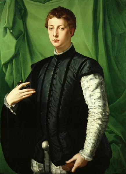 Portrait Of Ludovico Capponi by Agnolo Bronzino