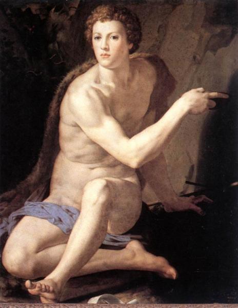 St John The Baptist by Agnolo Bronzino Oil Painting Reproductions