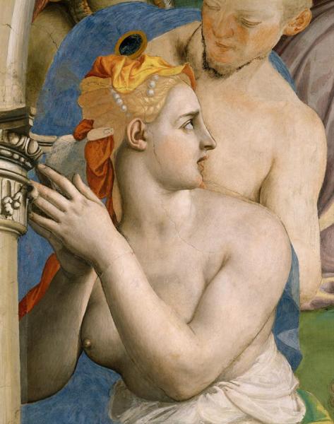 The Adoration Of The Bronze Snake by Agnolo Bronzino