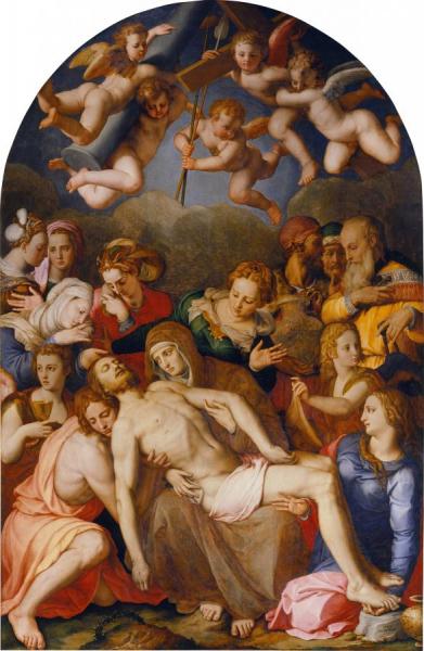 The Deposition Of Christ by Agnolo Bronzino