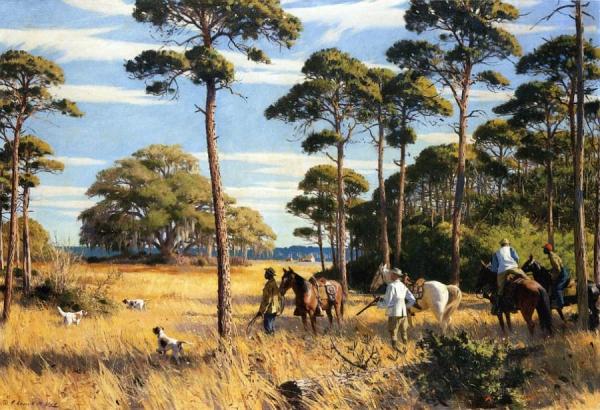 In Quail Country by Aiden Lassell Ripley Oil Painting Reproductions