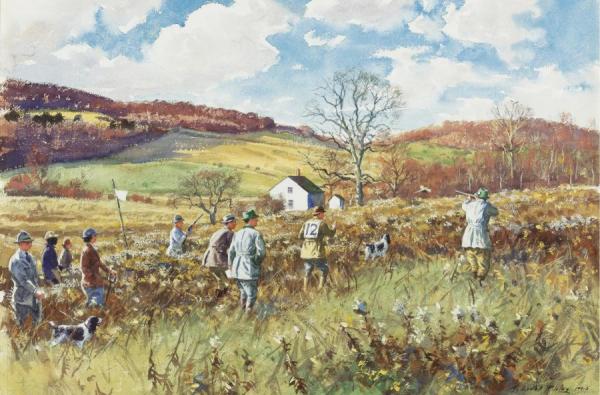 Springer Trials At Millbrook by Aiden Lassell Ripley