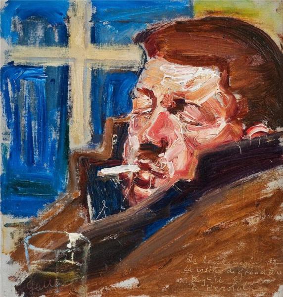 Akseli Gallen-kallela After The Feast