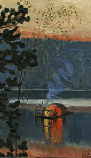 Stockflotte by Akseli Gallen-kallela Oil Painting Reproductions