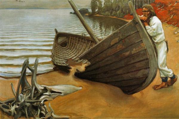 Akseli Gallen-kallela The Boat's Lament