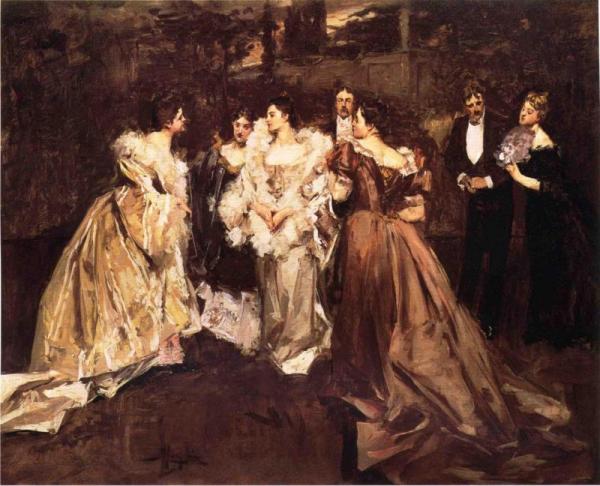 At The Ball by Albert B. Wenzell
