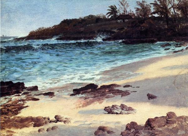 Bahama Cove by Albert Bierstadt