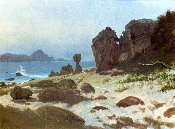 Bay Of Monterey by Albert Bierstadt