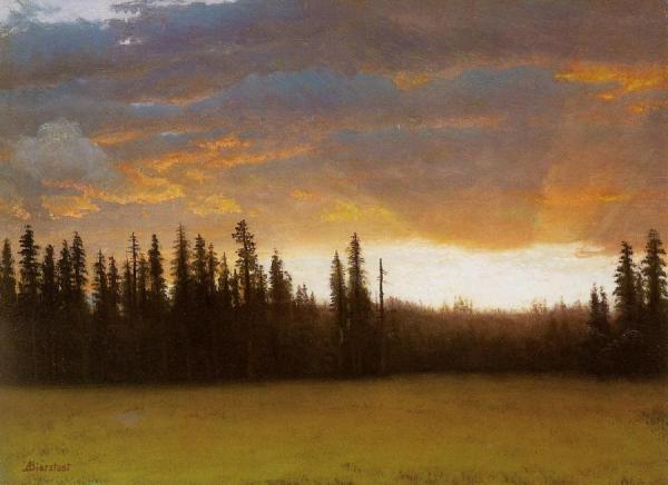 California Sunset by Albert Bierstadt