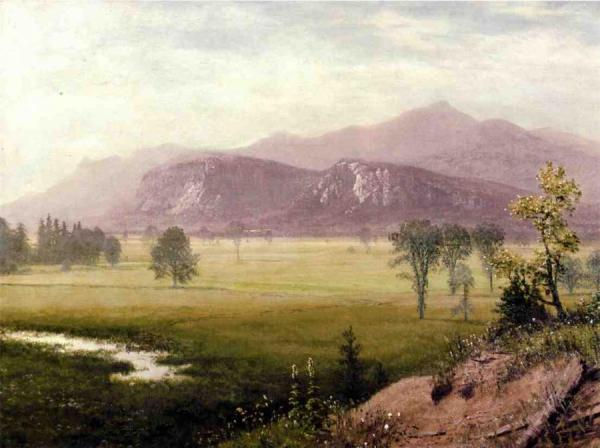 Conway Meadows, New Hampshire by Albert Bierstadt