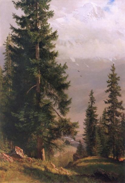 Grindelwald Valley by Albert Bierstadt