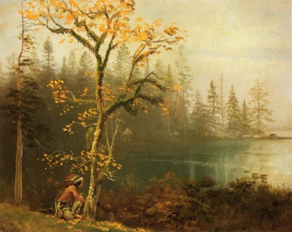 Indian Scout by Albert Bierstadt
