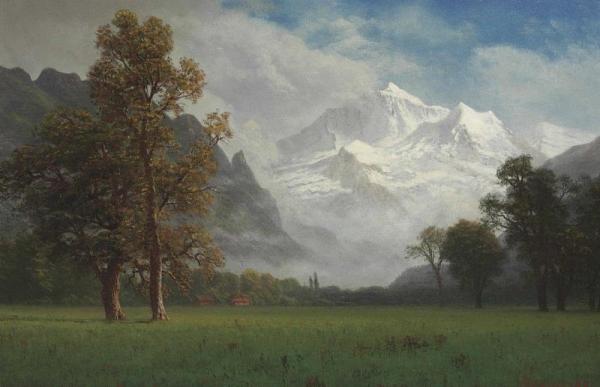 Jungfrau by Albert Bierstadt