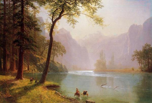 Kern River Valley, California by Albert Bierstadt Oil Painting Reproductions