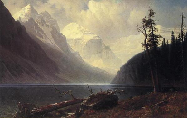 Lake Louise by Albert Bierstadt