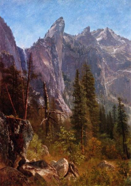 Albert Bierstadt Lost Arrow, Yosemite Valley