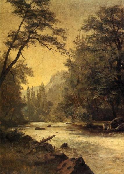 Lower Yosemite Valley by Albert Bierstadt