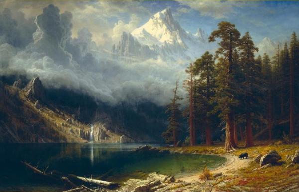 Albert Bierstadt Mount Corcoran