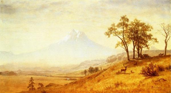 Mount Hood by Albert Bierstadt