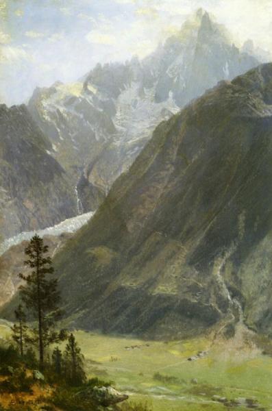 Mountain Landscape by Albert Bierstadt