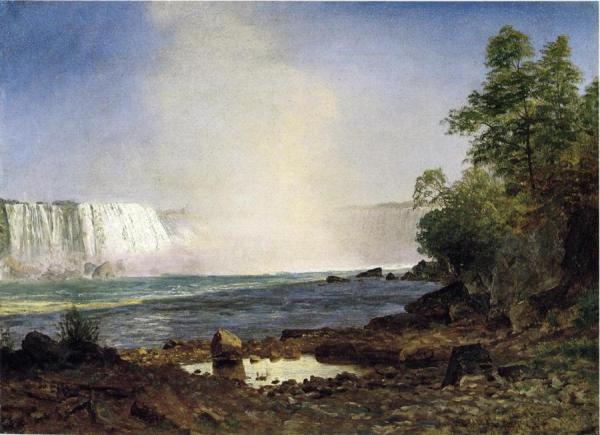 Niagara Falls by Albert Bierstadt