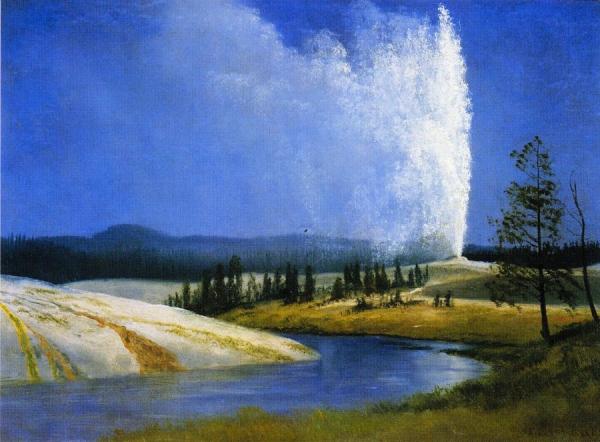 Old Faithful by Albert Bierstadt