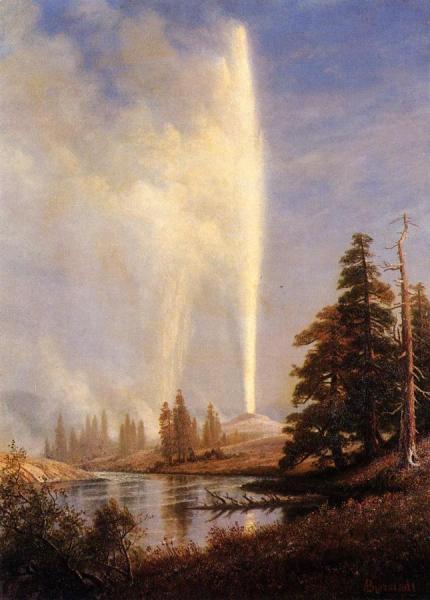 Old Faithful by Albert Bierstadt