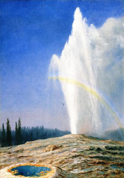 Old Faithful by Albert Bierstadt